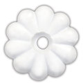 Jr Products JR Products 20455 Plastic Rosette, Pack of 14 - White 20455
